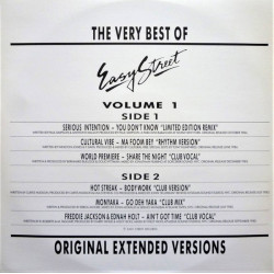 Easy Street - Best Of LP inc 12" Mixes Of World Premiere / Serious Intention / Cultural Vibe / Hot Streak / Monyaka