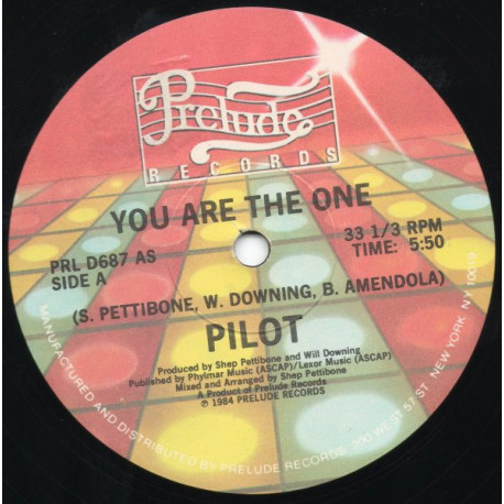 Pilot - You Are The One (Original / Club Mix / Dub Mix) 12" Vinyl Record