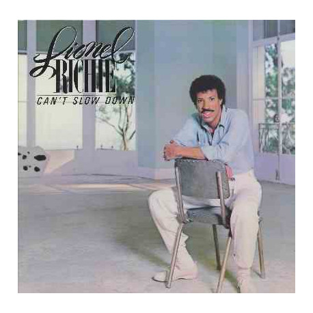 Lionel Richie - Cant Slow Down LP (Gatefold with lyrics innersleeve) 8 Tracks inc Hello / All Night Long / Penny Lover