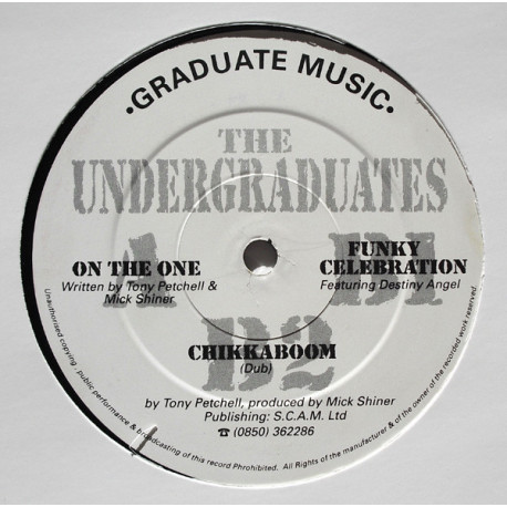 Undergraduates - On The One / Funky Celebration / Chicka Boom (12" Vinyl Record)