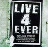 (CD) Various Artists - Live 4 Ever 40 Classic Anthems feat Catatonia / Garbage / Supergrass / Mansun / Radiohead / Blur / Oasis
