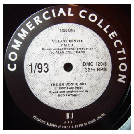 DMC - Exclusive DJ Megamixes - En Vogue Megamix / Shamen megamix / Village People - YMCA (Remix) LP Vinyl Record