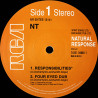 NT (Natural Response) - Responsibilities / Four Eyed Dub / Distances By Air / Distances Dub) Vinyl