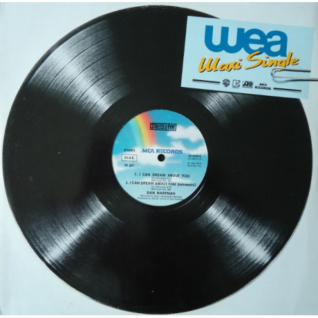 Dan Hartman - I Can Dream About You (Extended Jellybean Mix / Instrumental / Radio Edit) 12" Vinyl Record
