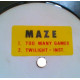 Maze - Back in stride (M&M Extended Remix) / Twilight (Original Instrumental) / Too many games (M&M Extended Remix) 12" Vinyl