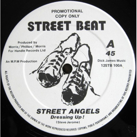 Street Angels – Dressing Up / Whos Fooling Who (12" Vinyl Record)