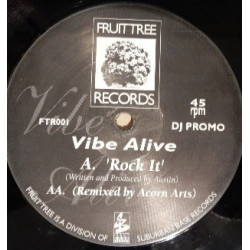 Vibe Alive - Rock It (Original Mix / Acorn Arts Remix) 12" Vinyl Record