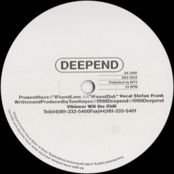 Present Haze - I Found Love (Vocal Mix / Dub) 12" Vinyl Promo