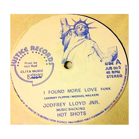 Johnny Red - Court Majesty (Reggae) / Godfrey Lloyd Jnr - I Found More Love (Funk)  12" Vinyl Record
