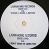 I.S - Stop Look Listen / I Dont Think He Loves You (12" Vinyl Promo)