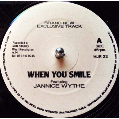 Antonio B - Show Me The Way / Jannice Wythe - When You Smile (12" Vinyl Record)