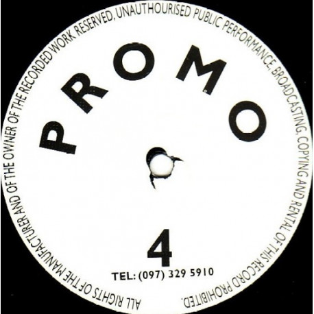 Promo 4 - 2 Tracks (Unknown Drum & Bass) 12" Vinyl Promo