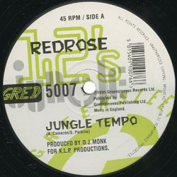 Redrose - Jungle Tempo / Hotter Junglematical Style (Drum & Bass) 12" Vinyl Record