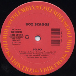 Boz Scaggs - Jojo (Long Version) / Breakdown Dead Ahead (12" Vinyl Record) SEALED