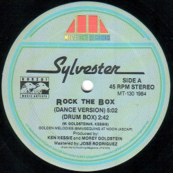 Sylvester - Rock The Box (Dance Mix / Drum Box / Dub Box / Radio Edit) 12" Vinyl Record