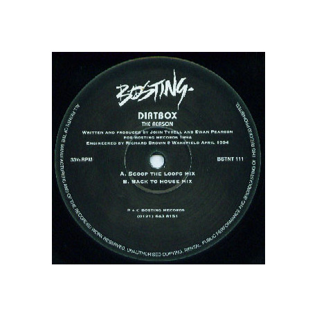 Dirtbox - The Reason (Scoop The Loops Mix / Back To House Mix) 12" Vinyl Record