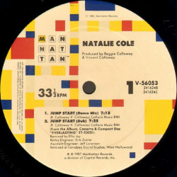 Natalie Cole - Jump Start (Extended Vocal Mix / Deluxe Dub / Car Wash Mix) 12" Vinyl Record