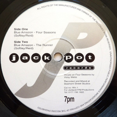 Blue Amazon - Four Seasons / The Runner (12" Vinyl Record)