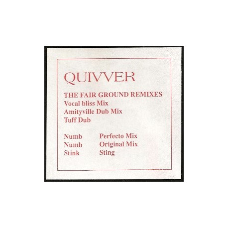 Simply Red - Fairground (2 Quivver Mixes / Rollo & Sister Bliss Remix) / U2 - Numb - Perfecto Mix / Original Mix) 12" Vinyl