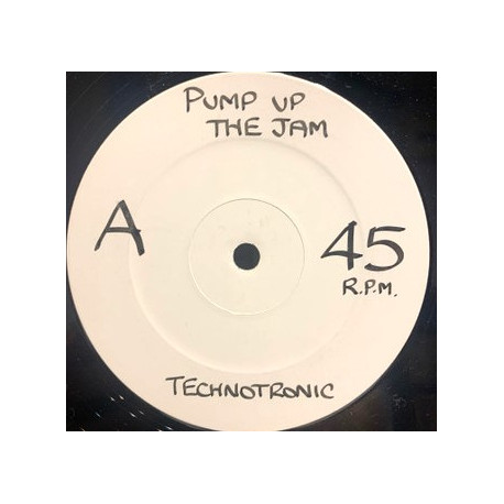 Technotronic - Pump up the jam (Original mix / Vocal Attack mix / Jam Edit mix) Vinyl 12"