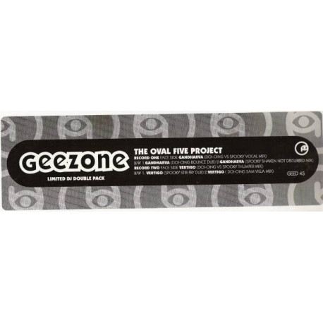 Oval Five Project - Gandharva (3 Mixes) / Vertigo (3 Mixes) 2 x 12" Mixes By Spooky & Doi-oing