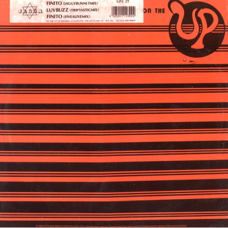 Jagga - Finito (jaggybunnetmix / Fivealivemix) / Luvbuzz (Triptasticmix)  12" Vinyl Record