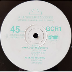 Green Cloud – Can Ya Get The Groove (Groove Mix / Horny Dub) / Al Beats The Drum (Beat Mix / Bud Dub) 12" Vinyl
