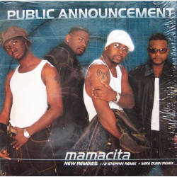 Public Demand - Mamacita (LP Mix / 1/2 Steppin Remix / Eddie Arrayo Tropical R&B Remix / Mike Dunn Deep Latin Mix) SEALED