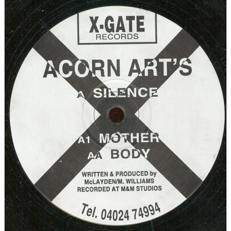 Acorn Arts - Silence / Mother / Body (12" Vinyl Record) Promo