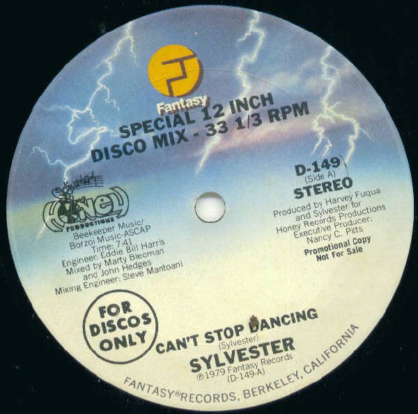Sylvester - Can't stop dancing