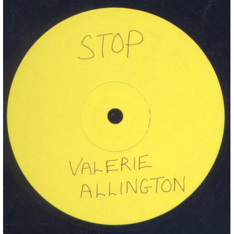 Valery Allington - Stop (Vocal Mix / Dub Mix) 12" Vinyl Promo