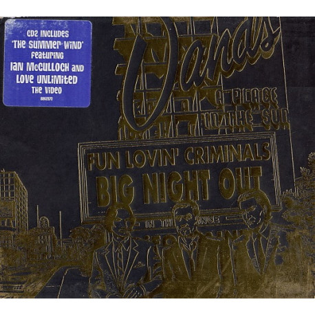 (CD) Fun Lovin Criminals - Big Night Out (Radio Version) / The Summer Wind / Love Unlimited ( The Video)