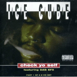 (CD) Ice Cube - Check Yo Self (Radio Remix The message / Remix Instrumental) / 24 With A L / It Was A Good Day (CD1)