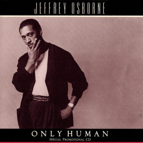 (CD) Jeffrey Osborne - Only Human (Promo)