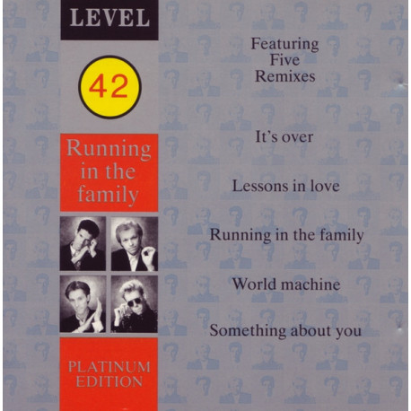 (CD) Level 42 - Running In The Family (11 Tracks CD Album) featuring 5 Remixes