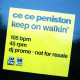 Ce Ce Peniston - Keep On Walkin (One Sided 12" Vinyl Promo)