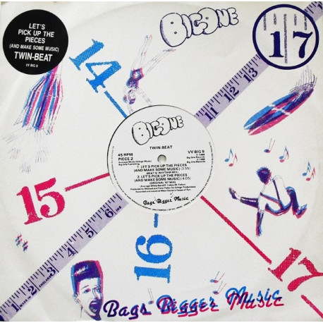 Twin Beat - Lets Pick Up The Pieces (8 Minutes Wouldve Bin Shatterin Mix / Beat N Rhythm Mix / Original 87 Mix) 12" Vinyl
