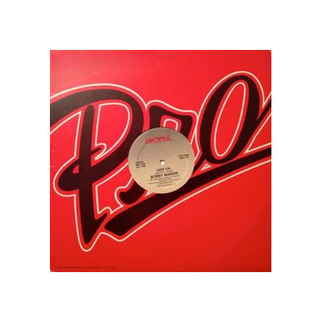 Bobby Mardis - Keep On (Vocal Mix / Instrumental) 12" Vinyl Record (Still In Shrinkwrap)