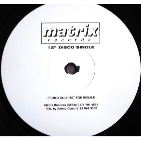 Crime - This Brutal World / Electra Boogie In Dub (12" Vinyl Promo)