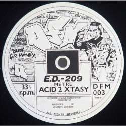 E.D 209 - Metre (Acid 2 Xtasy / Original Version) 12" Vinyl Record
