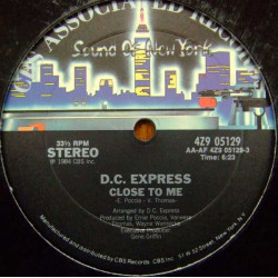 DC Express - Close To Me (Vocal / Instrumental) 12" Vinyl Still In Shrinkwrap