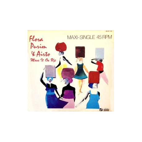Flora Purim & Airto - Move It On Up / Shoulder (Ombro) 12" Vinyl Record