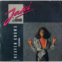 Jaki Graham - Heaven Knows (Extended / Short Version) / You're Mine (12" Vinyl Record)
