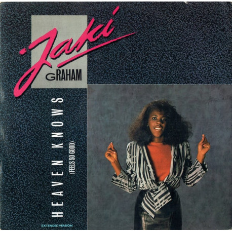 Jaki Graham - Heaven Knows (Extended / Short Version) / You're Mine (12" Vinyl Record)