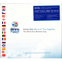 (CD) Simply Red - We're in this together (Album Version / Universal Feeling Mix) / You make me believe / Hillside Avenue