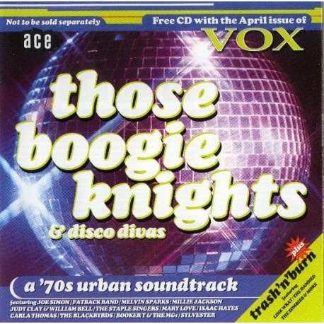 (CD) Those Boogie Knights & Disco Divas - A 70s Urban Soundtrack