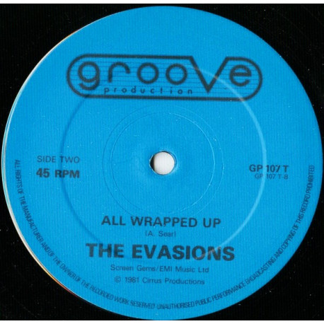 Evasions - All Wrapped Up / Wikka Wrap (12" Vinyl Record)