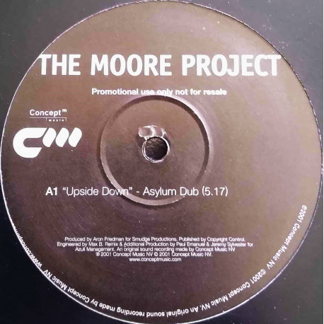 Moore Project - Upside Down (Asylum Vocal / Asylum Dub) UK Garage Promo