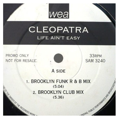 Cleopatra - Life Aint Easy (Brooklyn Funk R&B Mix / Brooklyn Funk Club Mix / Full Crew Mix / Direktorz Soul Supreme Mix)