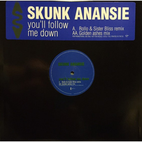 Skunk Anansie - Youll Follow Me Down (Rollo & Sister Bliss Remix / Golden Ashes Mix) 12" Vinyl Promo